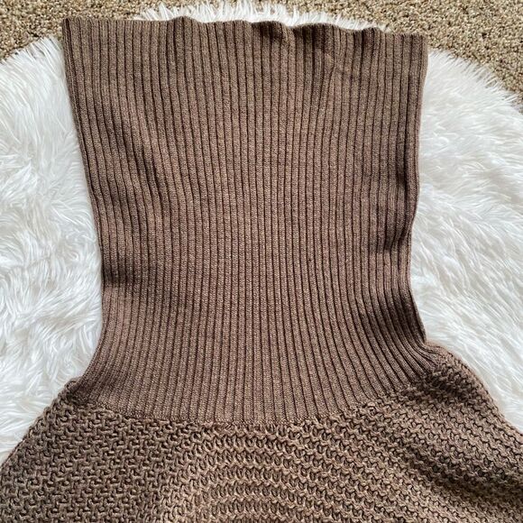 Willi Smith Wool Blend Sweater Stretchy Brown Womens Size Small - Picture 5 of 7